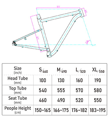700c changebike size