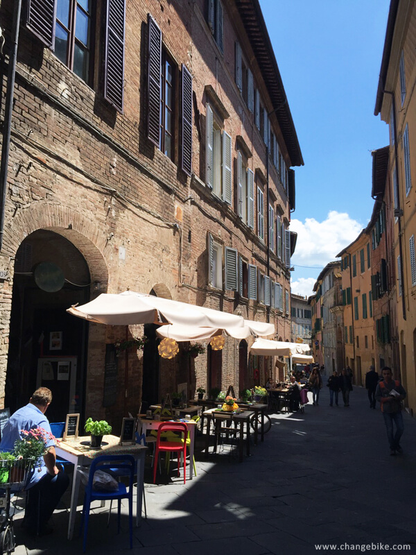 adventure cycling changebike siena italy