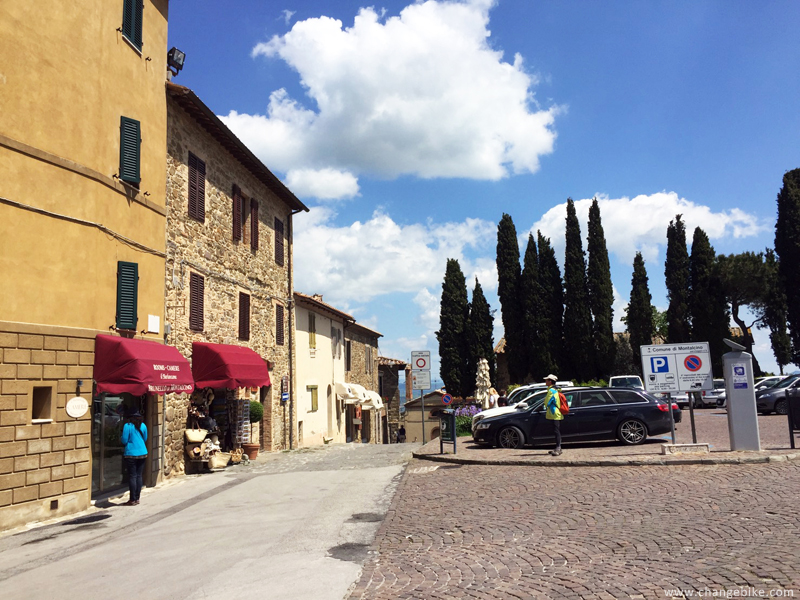 cycle europe changebike pienza