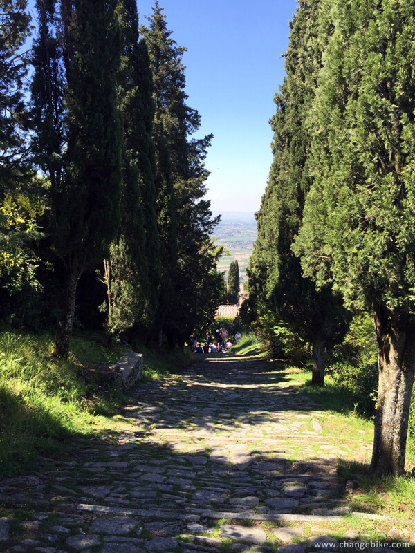 bike tour changebike cortona