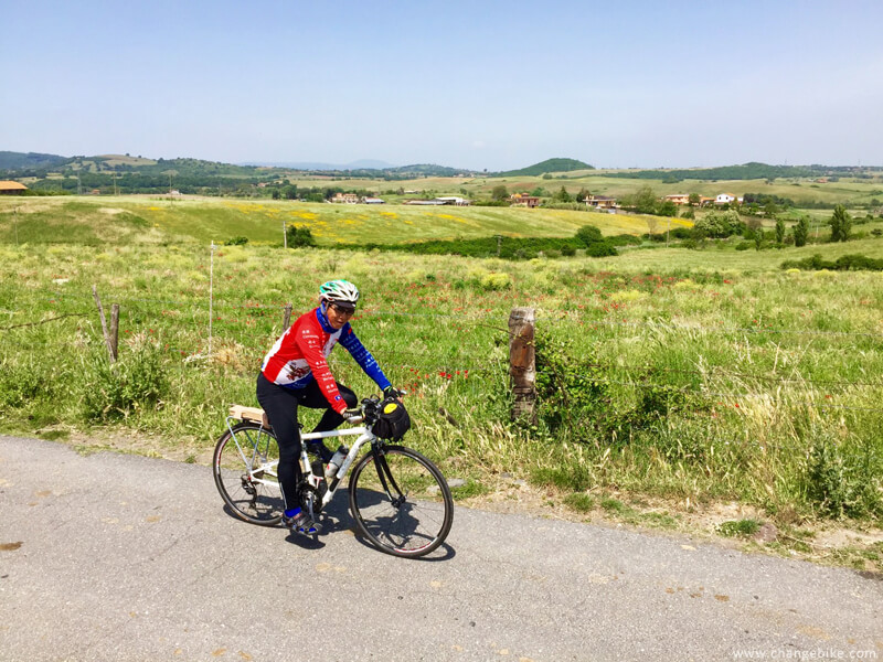 adventure cycling changebike bracciano