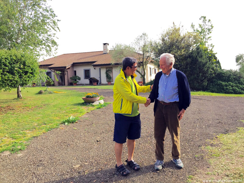 adventure cycling changebike bracciano