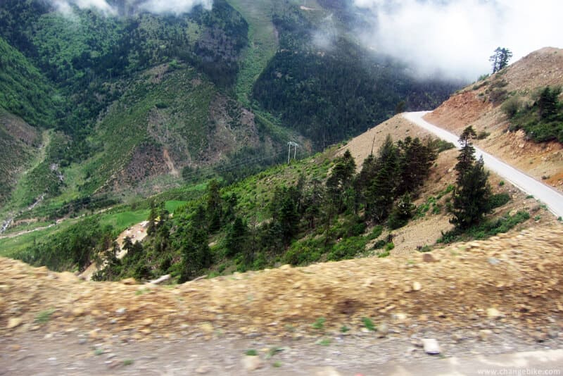 changebike bike trip yunnan deqin
