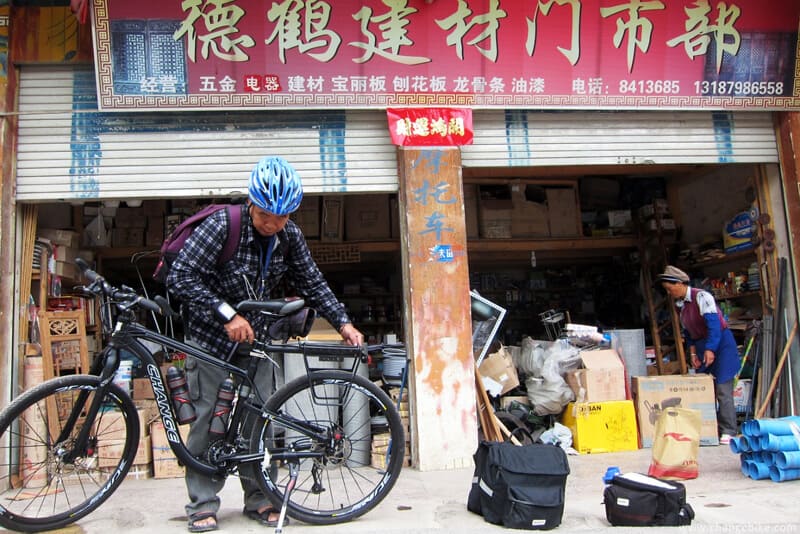 changebike bike trip yunnan deqin