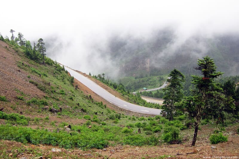 changebike cycle europe yunnan Baimang Snow Mountain