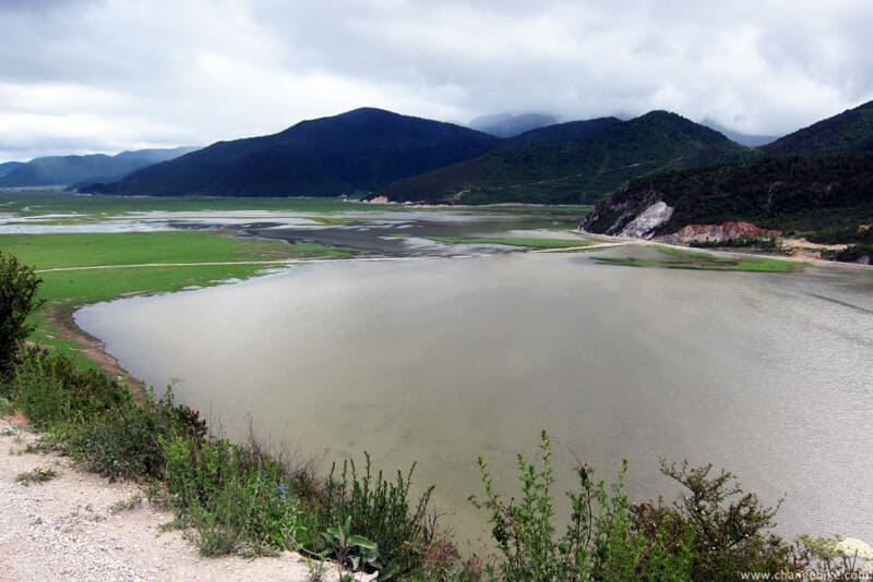changebike adventure bike tours yunnan napa lake