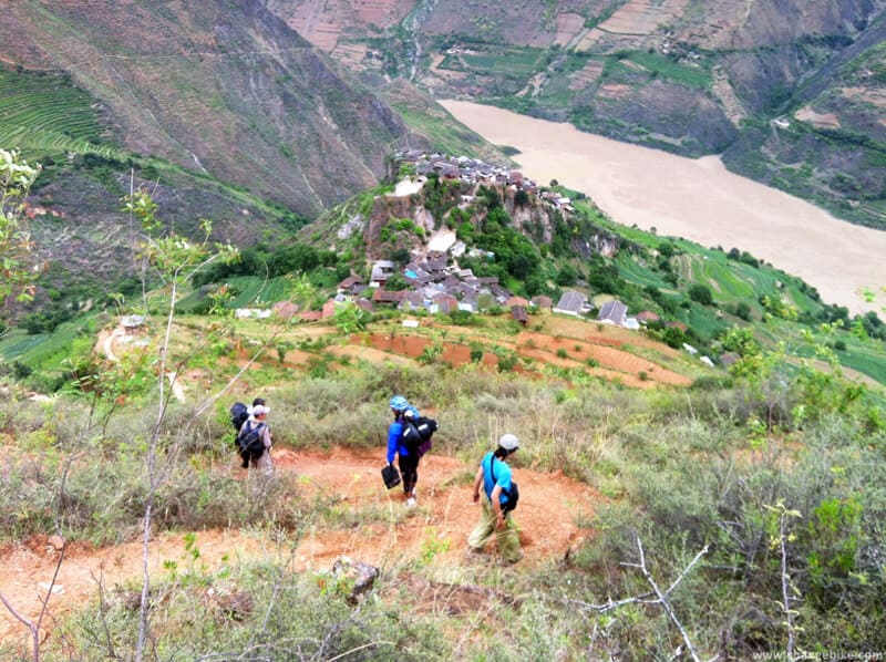 changebike bike tour yunnan baoshan stone city