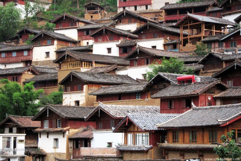 changebike bike tour yunnan baoshan stone city