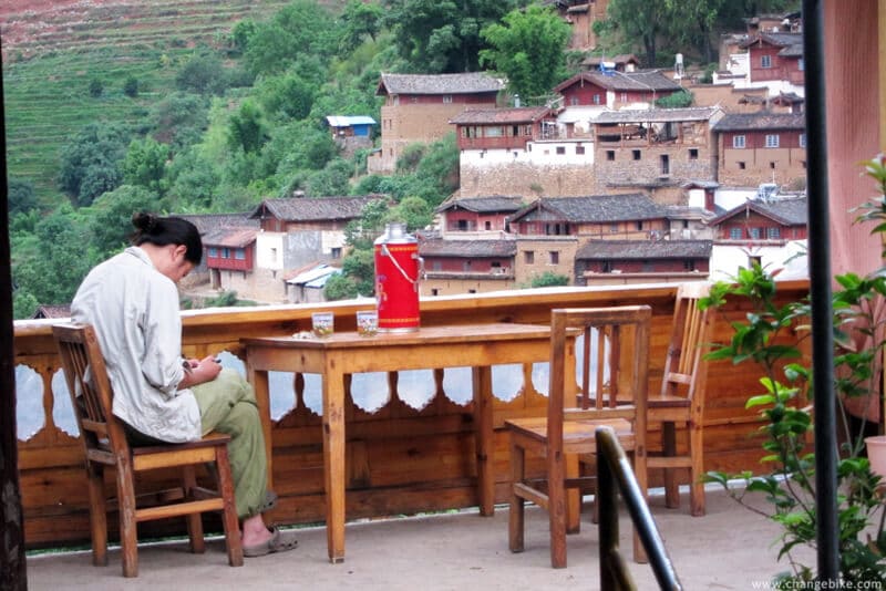 changebike bike tour yunnan baoshan stone city