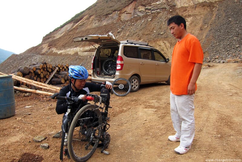 changebike cycle touring yunnan baoshan stone city