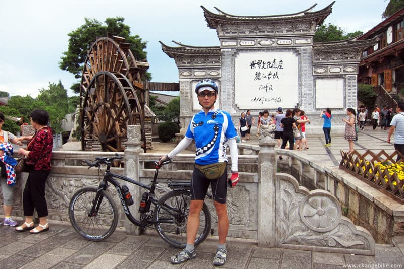 changebike cycle touring yunnan Lijiang