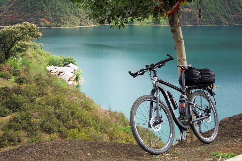 changebike bike trip yunnan Lugu Lake
