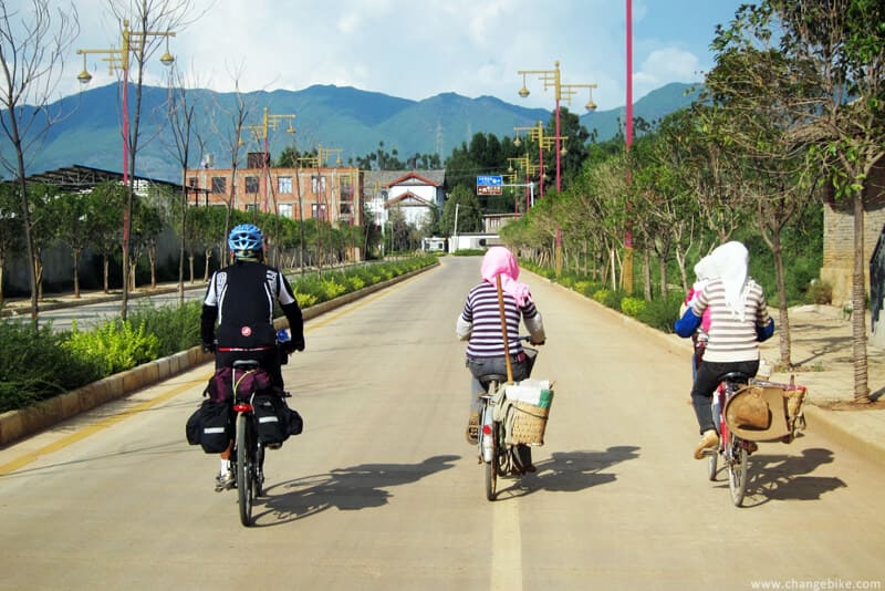 changebike cycle europe yunnan Lijiang
