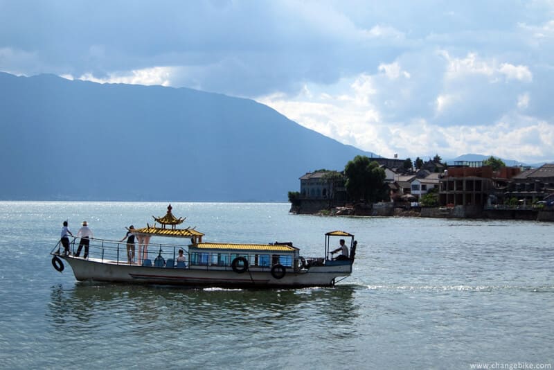 changebike adventure bike tours yunnan erhai