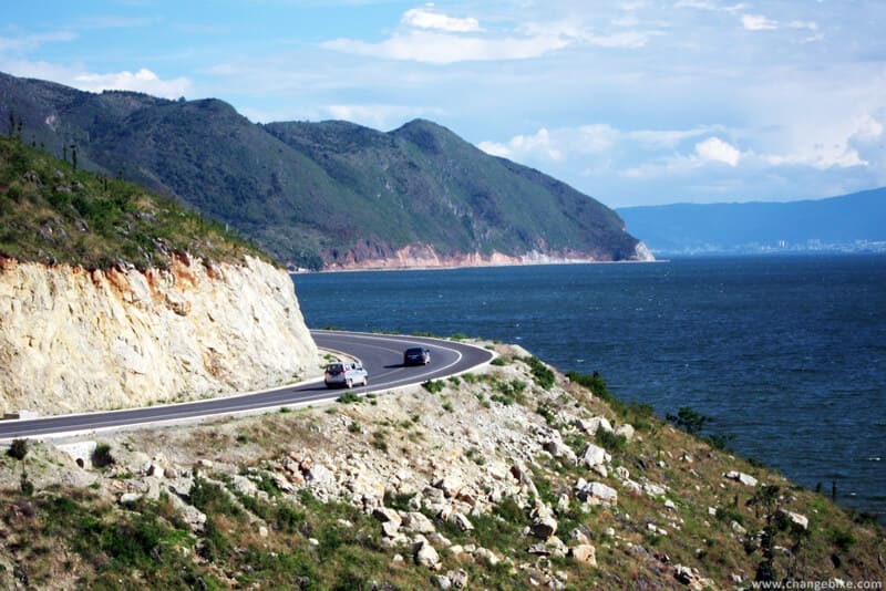 changebike adventure bike tours yunnan erhai
