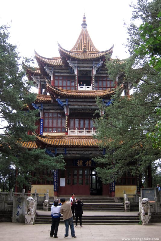 changebike adventure cycling yunnan kunming bronze hall