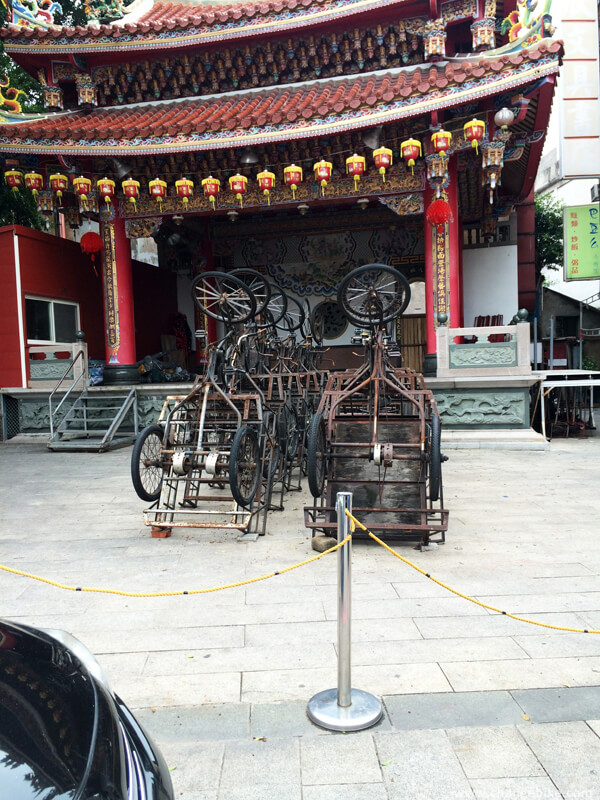 changebike folding bike tour in Kinmen