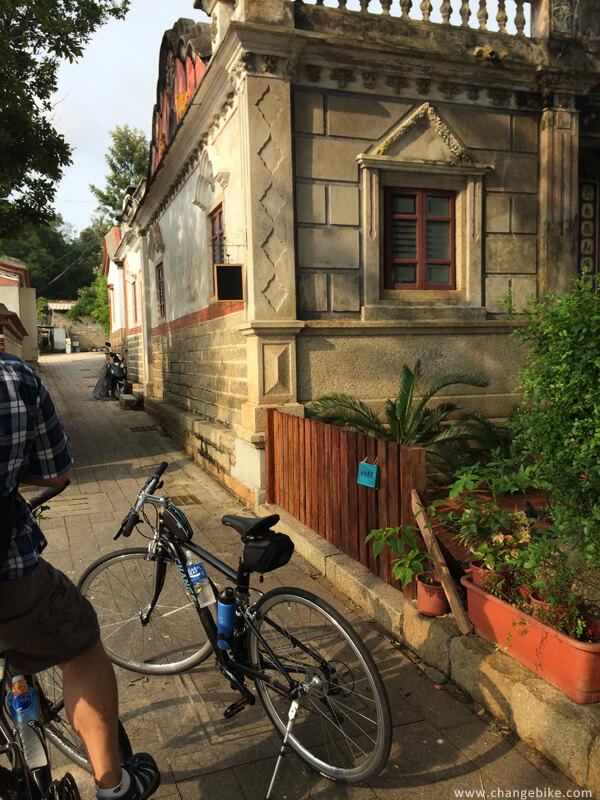 changebike bike trip in Kinmen Shuitou Village
