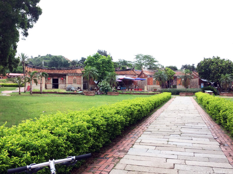 changebike cycle europe in Kinmen Shanhou Folk Culture Village in Kinmen