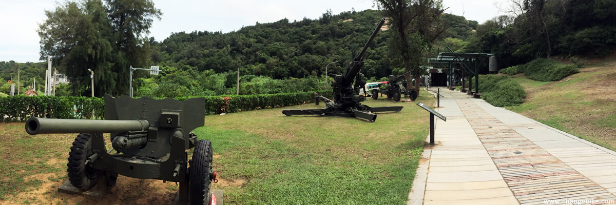 changebike cycle europe in Kinmen Shanhou Folk Culture Village in Kinmen