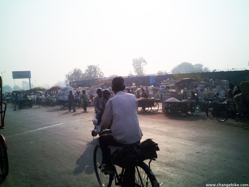 bike tour changebike delhi india