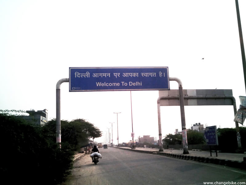 bike tour changebike delhi india