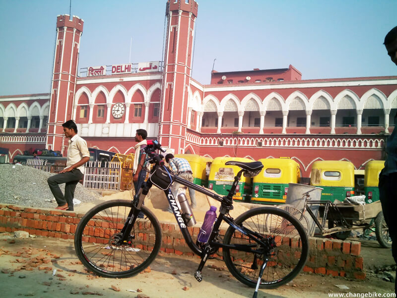 bike tour changebike delhi india