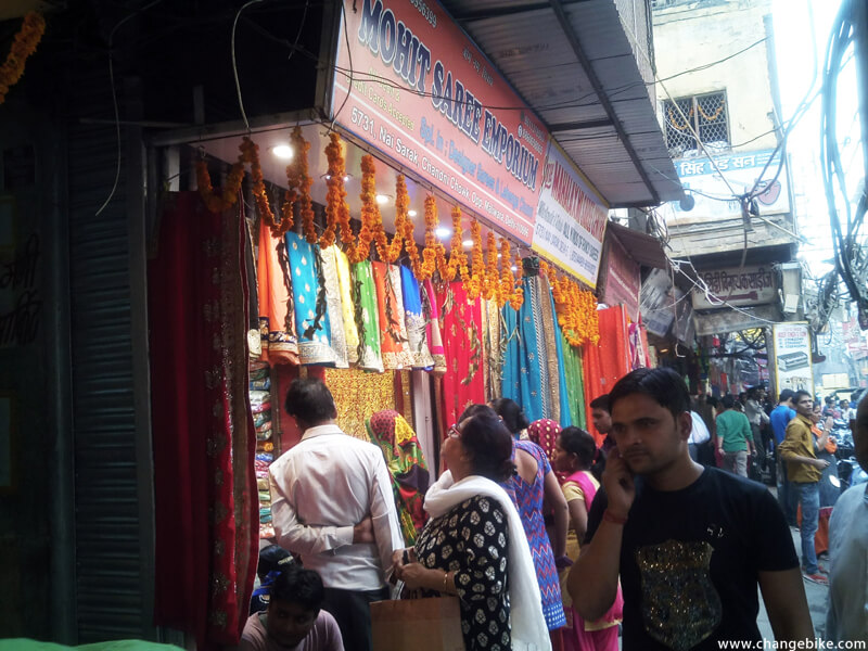 cycle touring changebike chandni chowk india