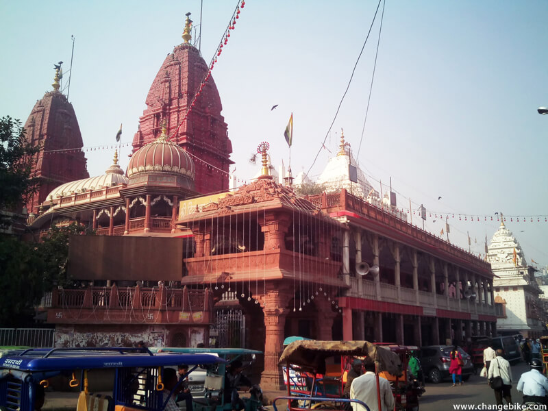 cycle touring changebike shri digambar jain lal mandir india