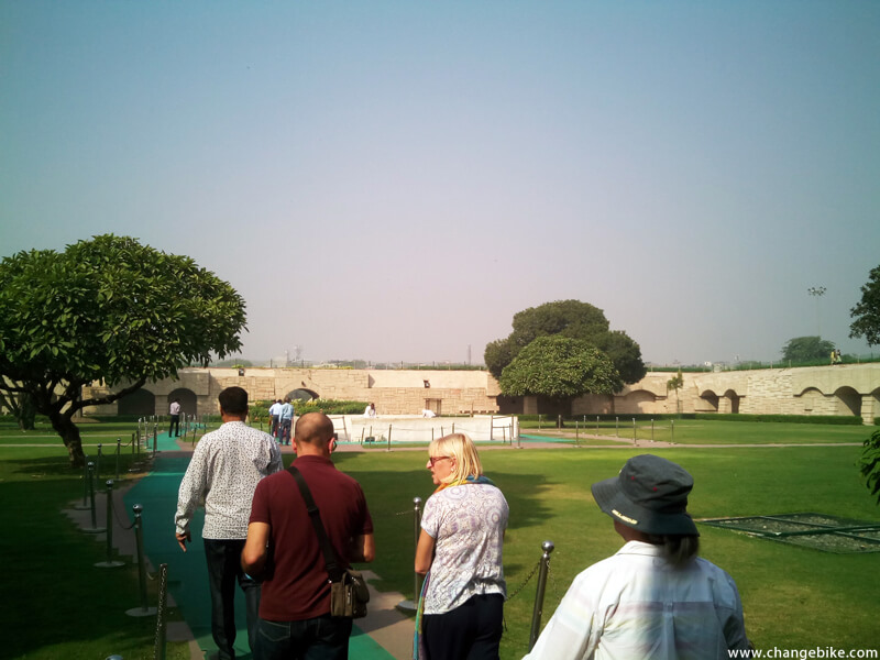 bike trip changebike rajghat india