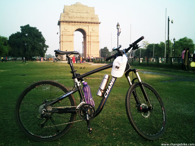 cycle europe changebike the india gate india