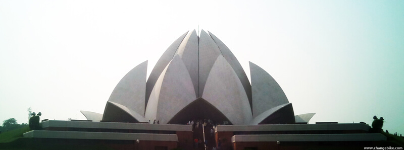 adventure bike tours changebike lotus temple india