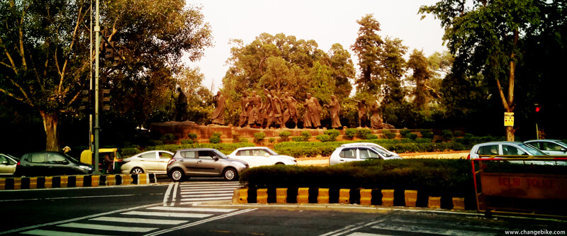 adventure bike tours changebike lotus temple india