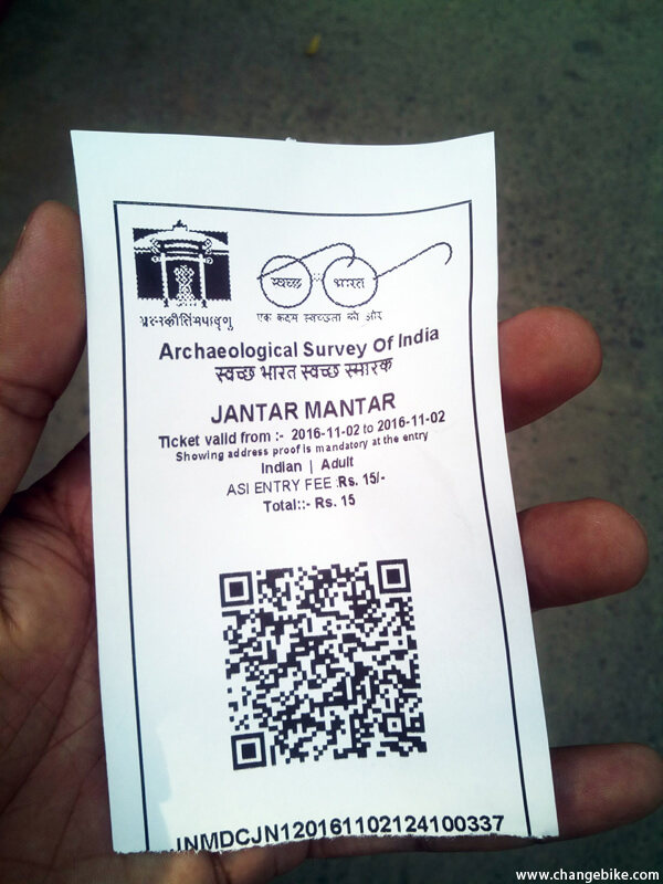 travel bike changebike jantar mantar india