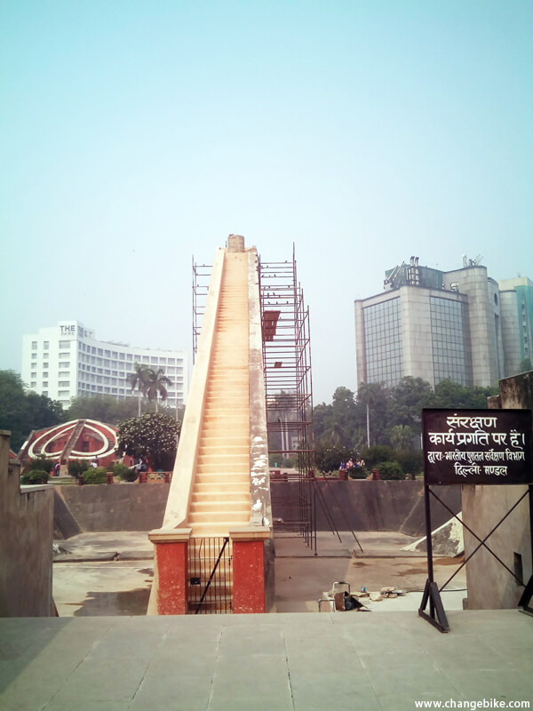 travel bike changebike jantar mantar india