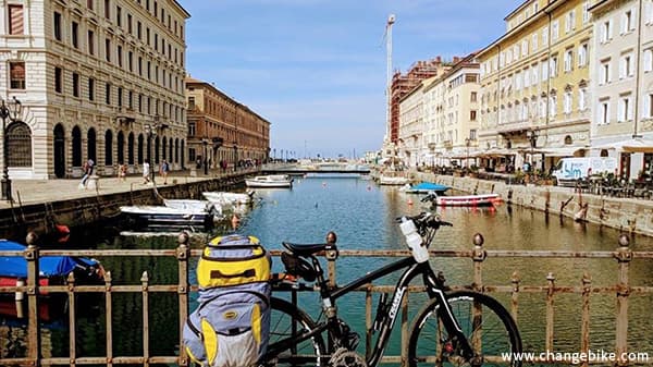 changebike bike tour in Europe