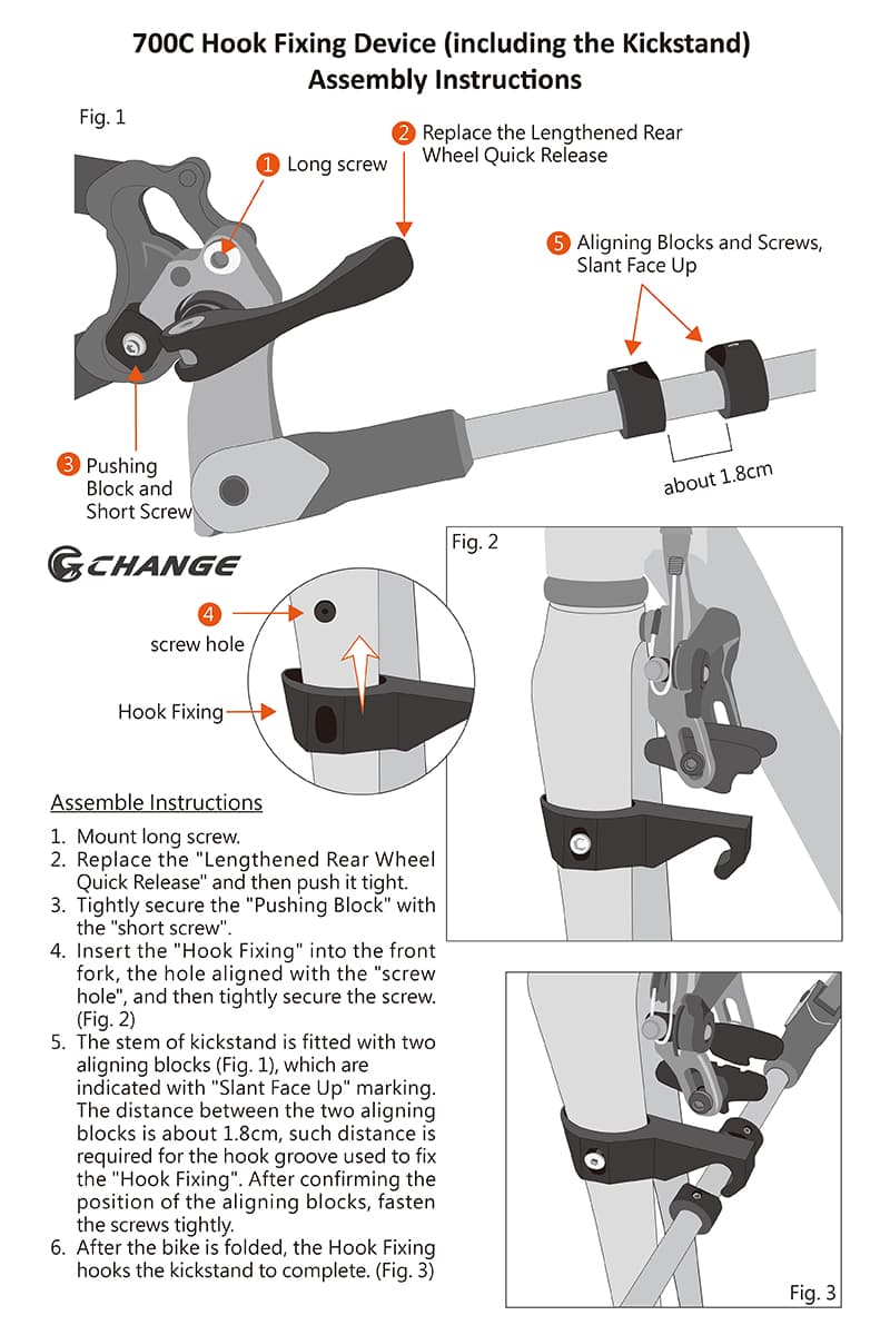 route bequille changebike