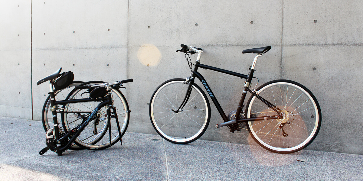 700c 公路折叠车 changebike df-702b