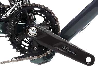 Shimano crank and front deraileur