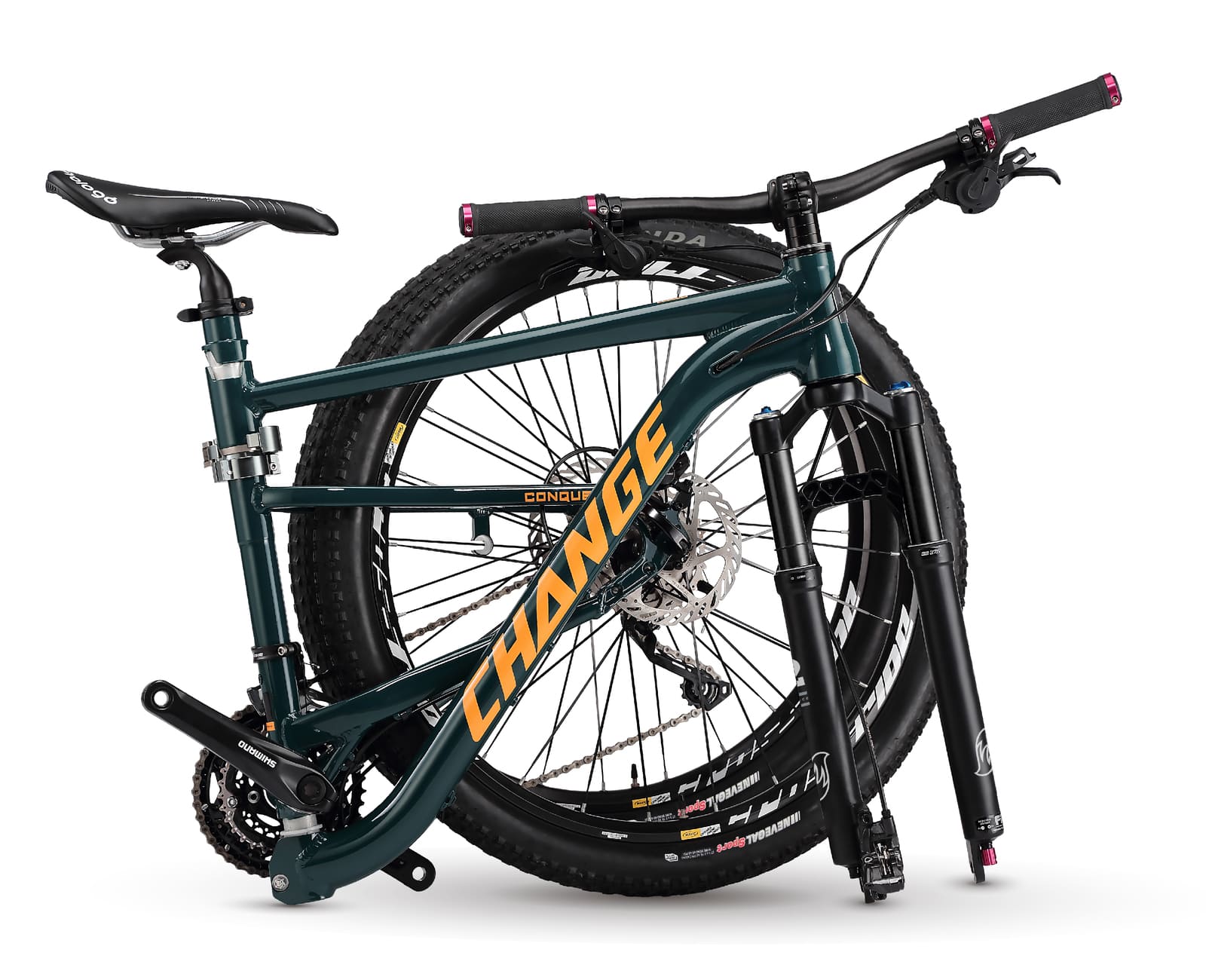 27.5 mtb 山地折叠车 changebike df-812g