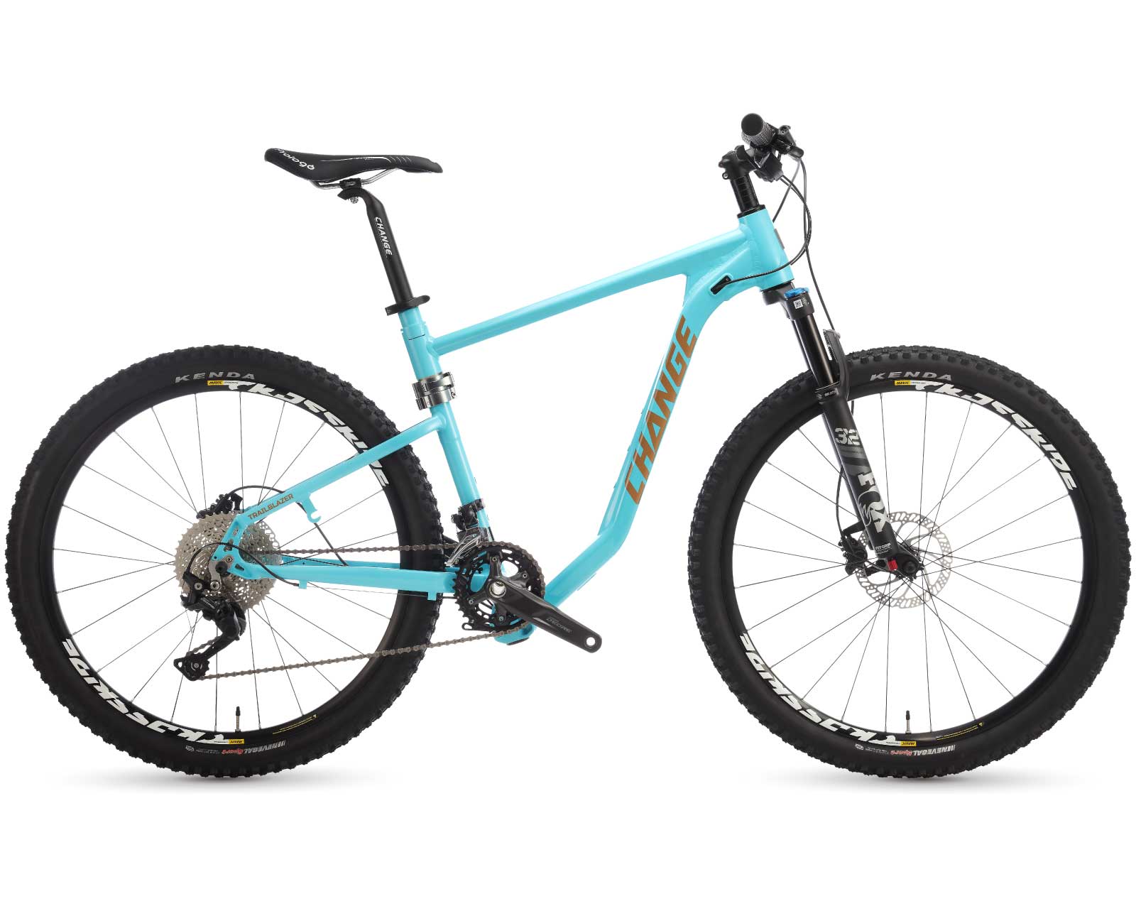 DF-912B mountain bike showcasing its full frame and high-performance features.