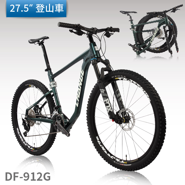 27.5 mtb 登山折疊車 changebike df-912g